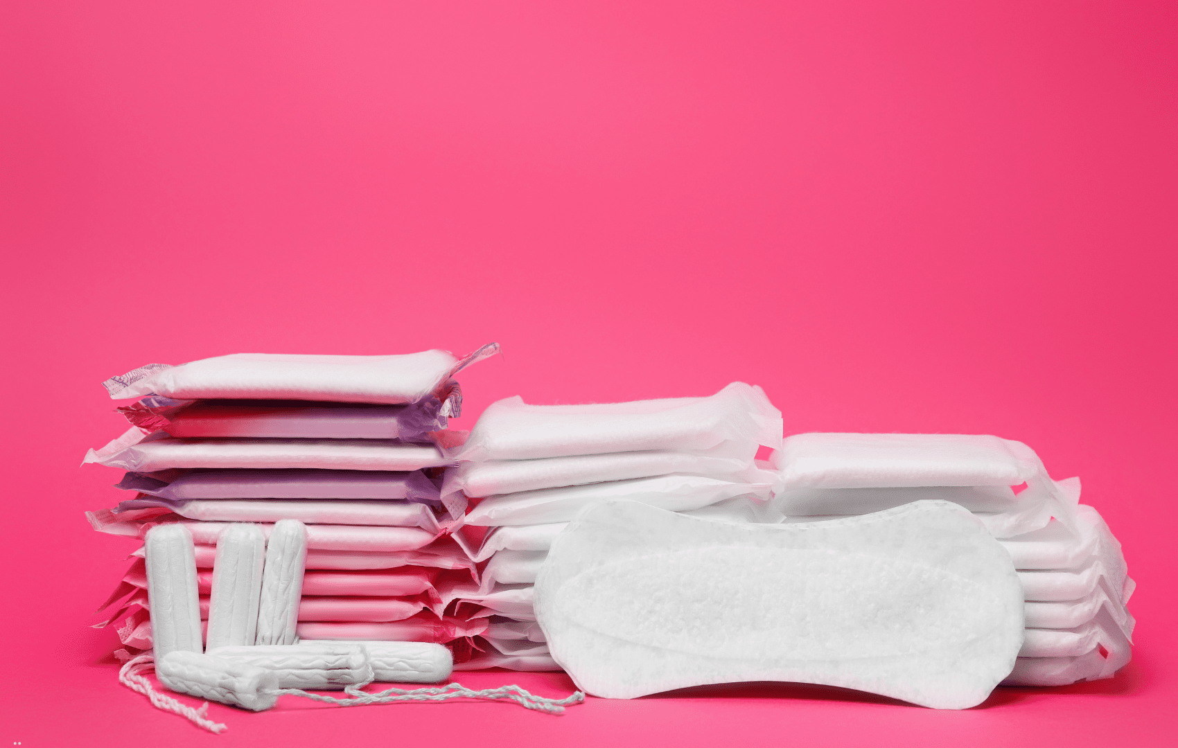 produtos para higiene menstrual