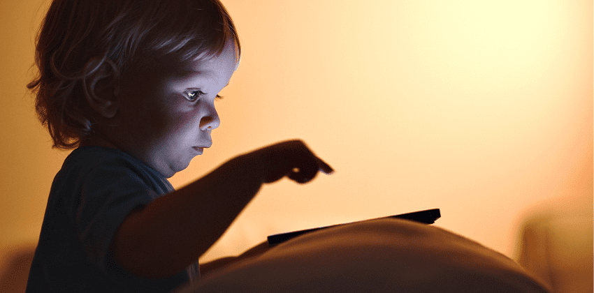 uso de telas na infância