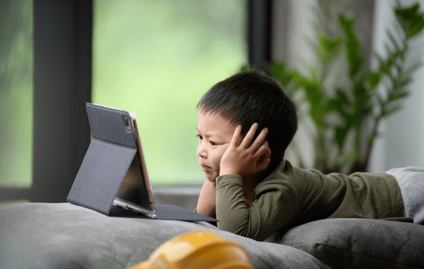 uso de telas na infância